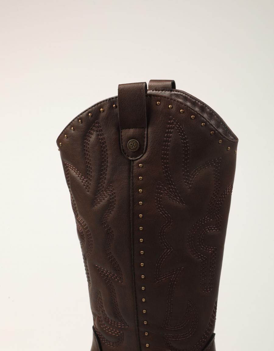 BOTAS XTI BOTA REMACHES MARRON en color Marron