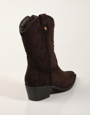 BOTINES XTI BOTIN CAMPERO MARRON en color Marron