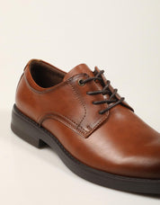 ZAPATOS VESTIR XTI ZAPATO CAMEL en color Cuero