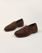 MOCASINES XTI MOCASIN ANTE MARRON en color Marron