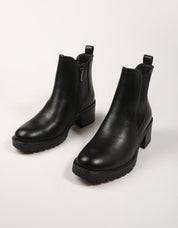 BOTINES XTI BOTIN CHELSEA NEGRO en color Negro