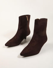 BOTINES XTI BOTIN ANTE MARRON en color Marron