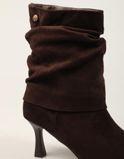 BOTINES XTI BOTA ANTE MARRON en color Marron