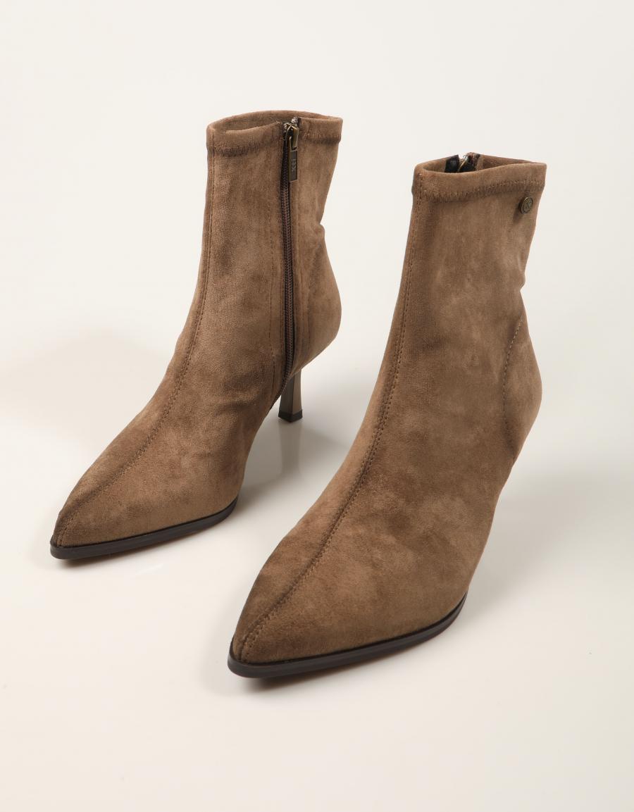 BOTINES XTI BOTIN ANTE TAUPE en color Taupe