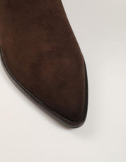 BOTINES XTI BOTIN ANTE MARRON en color Marron