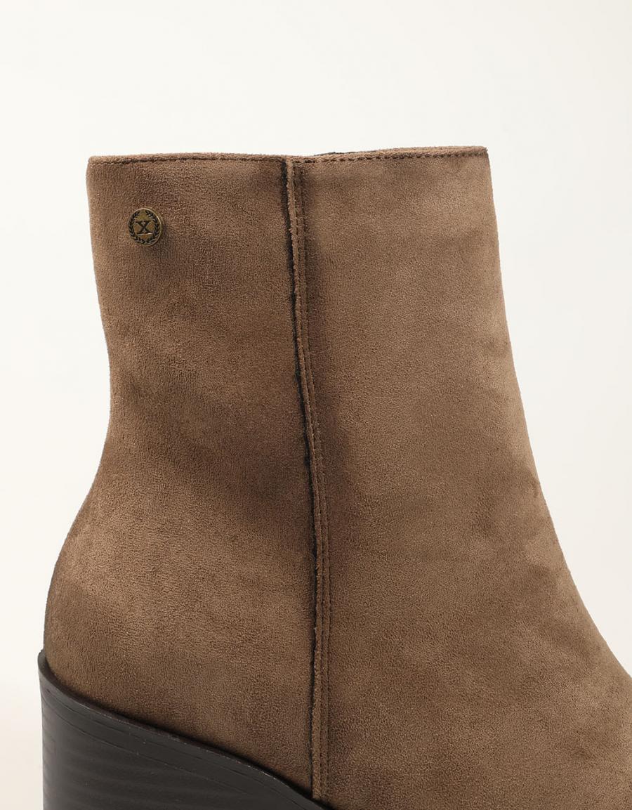 BOTINES XTI BOTIN ANTE TAUPE en color Taupe