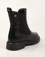 BOTINES XTI BOTIN CHELSEA NEGRO en color Negro
