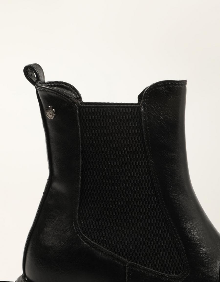 BOTINES XTI BOTIN CHELSEA NEGRO en color Negro