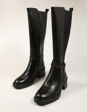 BOTAS XTI BOTA HEBILLA NEGRO en color Negro