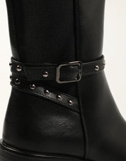 BOTAS XTI BOTA HEBILLA NEGRO en color Negro