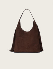 BOLSOS XTI BOLSO FLECOS MARRON en color Marron