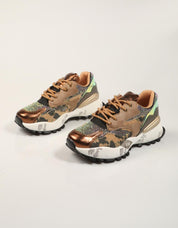 ZAPATILLAS EXE SNEAKER BRONZE BLACK en color Bronce
