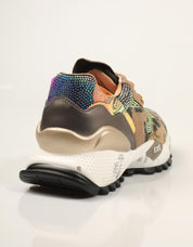 ZAPATILLAS EXE SNEAKER BRONZE BLACK en color Bronce