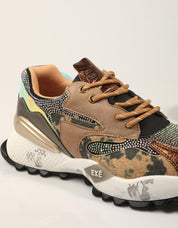 ZAPATILLAS EXE SNEAKER BRONZE BLACK en color Bronce