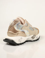 ZAPATILLAS EXE SNEAKER BEIGE GOLD en color Beige