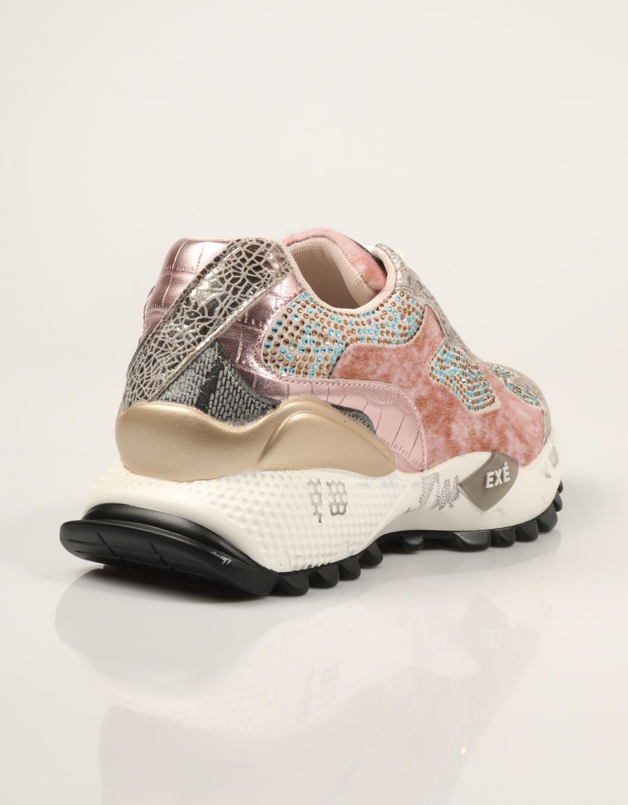ZAPATILLAS EXE SNEAKER GREY PINK en color Gris