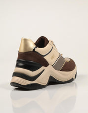 ZAPATILLAS EXE SNEAKER BROWN BEIGE en color Beige