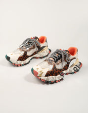 ZAPATILLAS EXE SNEAKER PONY BEIGE LEOPARD en color Multicolor