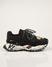 ZAPATILLAS EXE SNEAKER LEATHER BLACK en color Negro