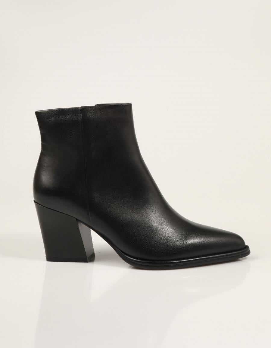 BOTINES REGARDE LE CIEL EITHEL F26 02 DELICE BLACK en color Negro
