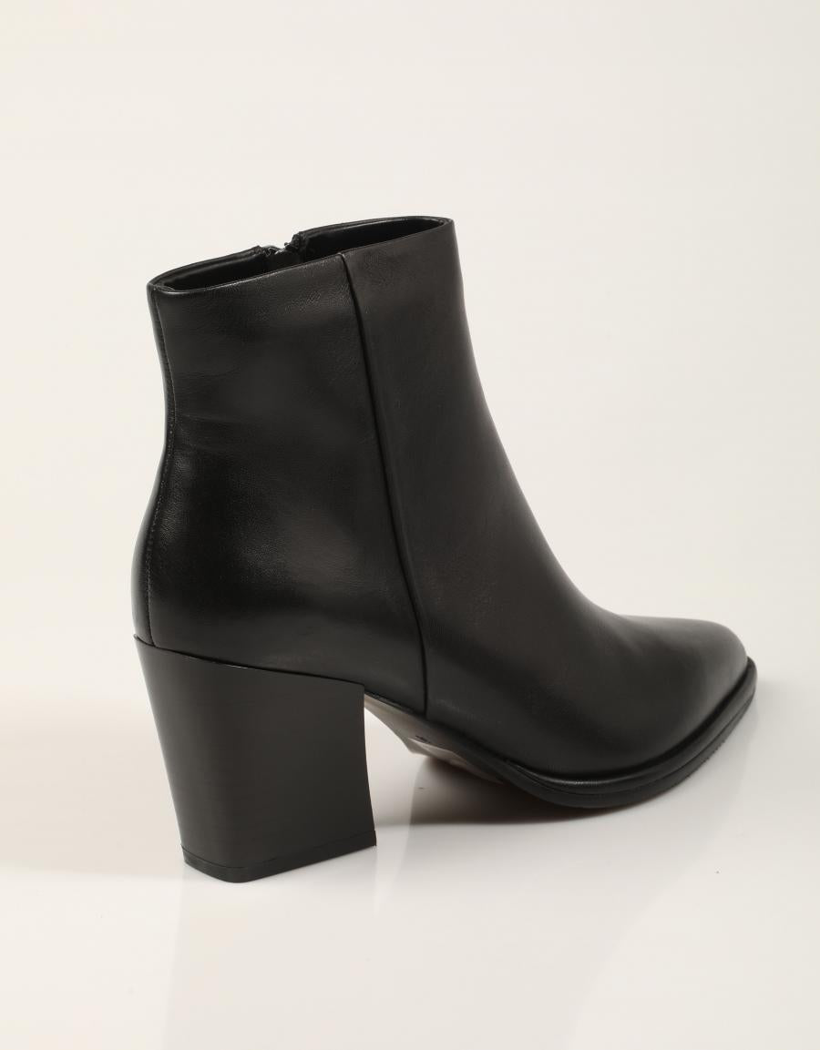 BOTINES REGARDE LE CIEL EITHEL F26 02 DELICE BLACK en color Negro