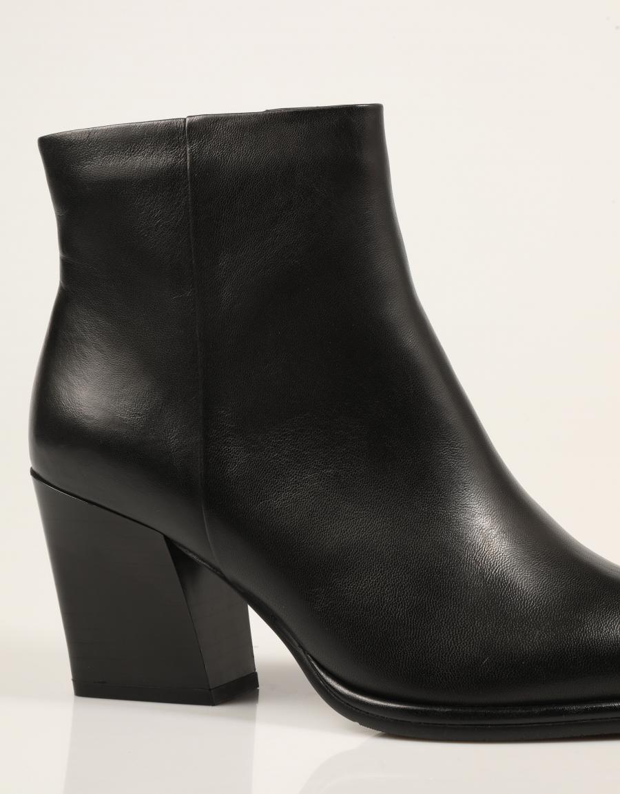 BOTINES REGARDE LE CIEL EITHEL F26 02 DELICE BLACK en color Negro
