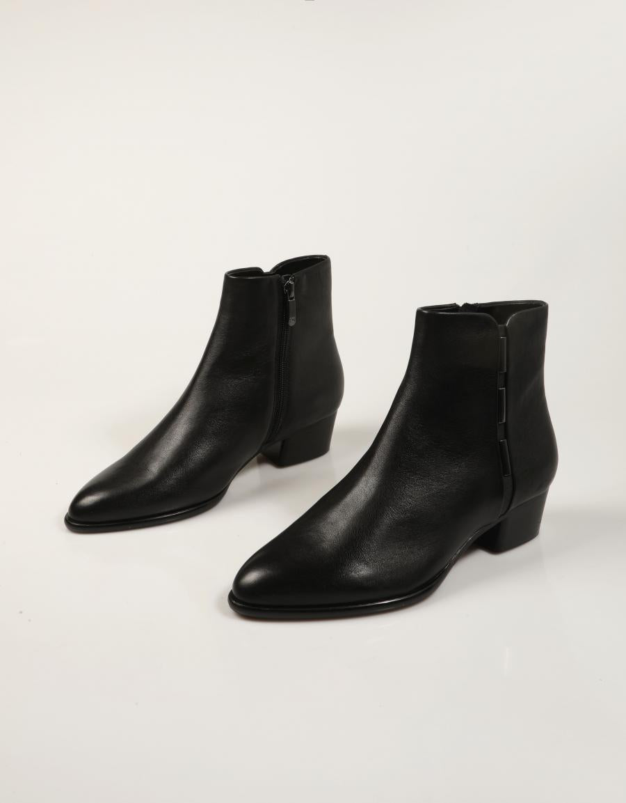 BOTINES REGARDE LE CIEL LORI 02 SHADOW BLACK en color Negro