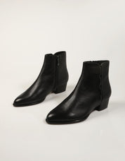 BOTINES REGARDE LE CIEL LORI 02 SHADOW BLACK en color Negro