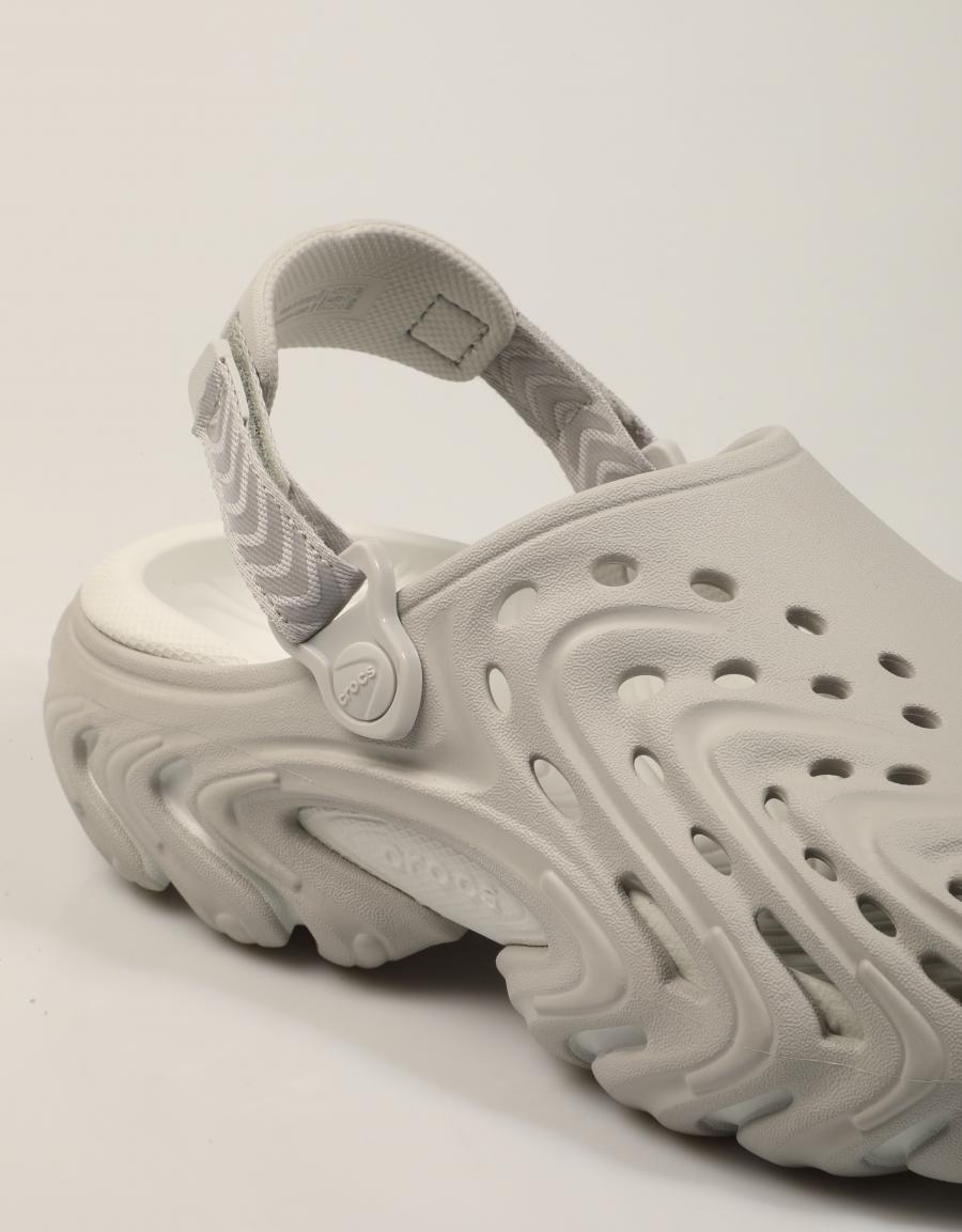 ZUECOS CROCS ECHO II CHROME ATMOSPHERE 213780 en color Gris