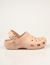 ZUECOS CROCS CLASSIC MET BLUSH 213543 en color Rosa
