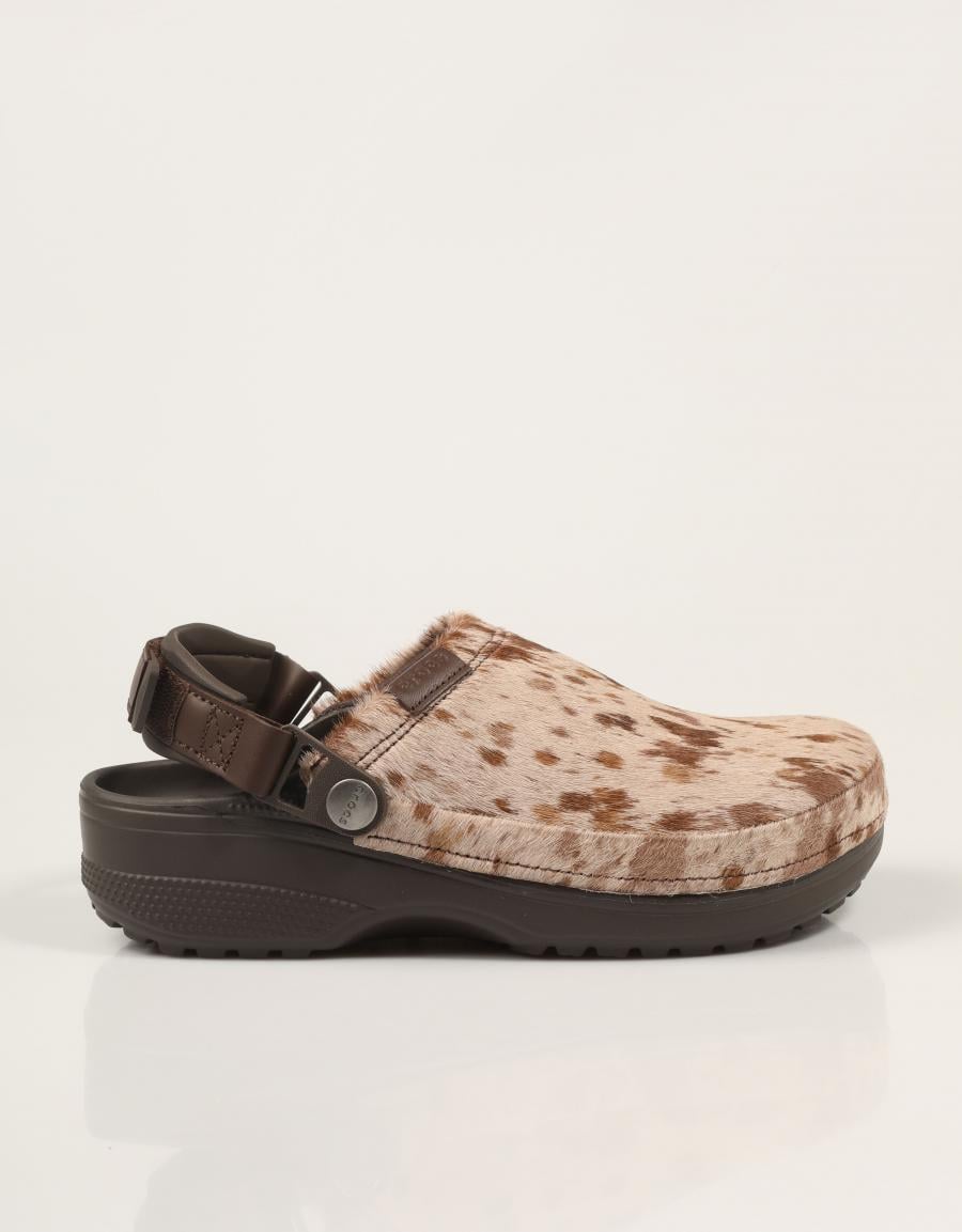 ZUECOS CROCS CLASSIC CRAFTED ESPRESSO 214047 en color Multicolor