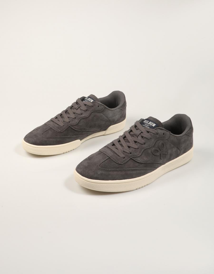 ZAPATILLAS SILBON CASUAL AZUL MARINO FW261041602430 en color Gris