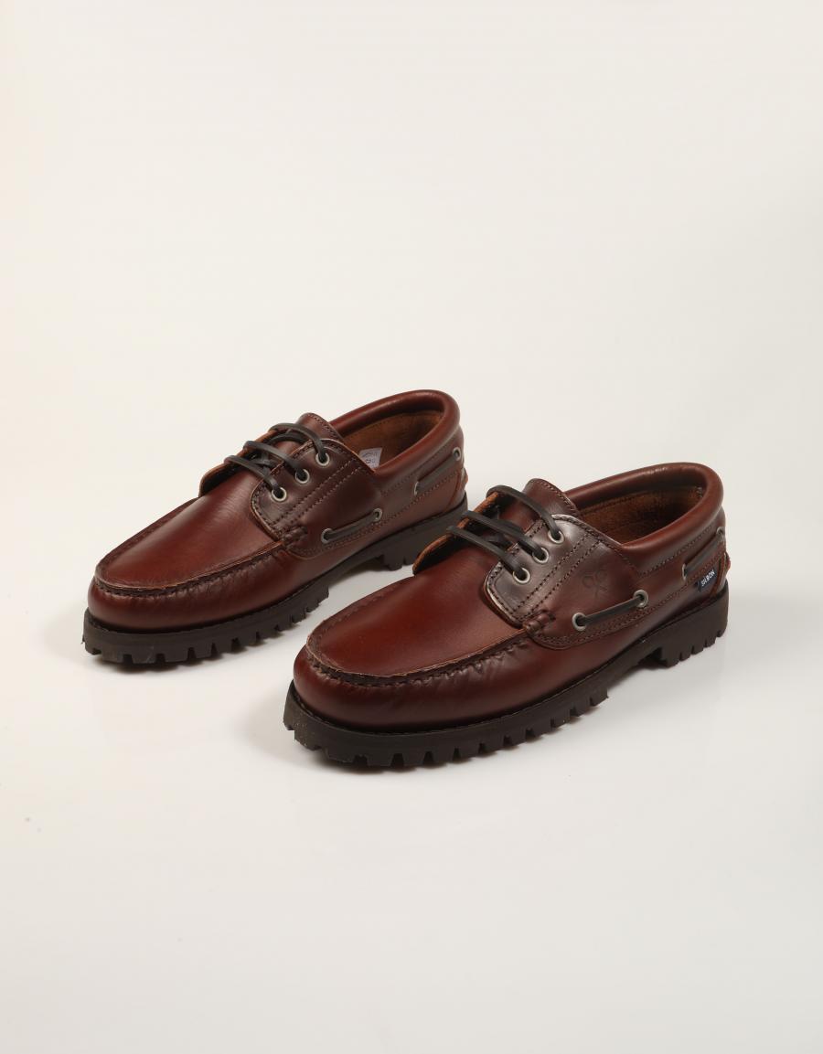 NAUTICOS SILBON NAUTICO MARRON CLARO FW261021709513 en color Cuero