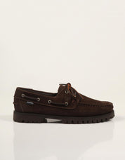 NAUTICOS SILBON NAUTICO SERRAJE MARRON FW261021709513 en color Marron