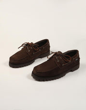 NAUTICOS SILBON NAUTICO SERRAJE MARRON FW261021709513 en color Marron