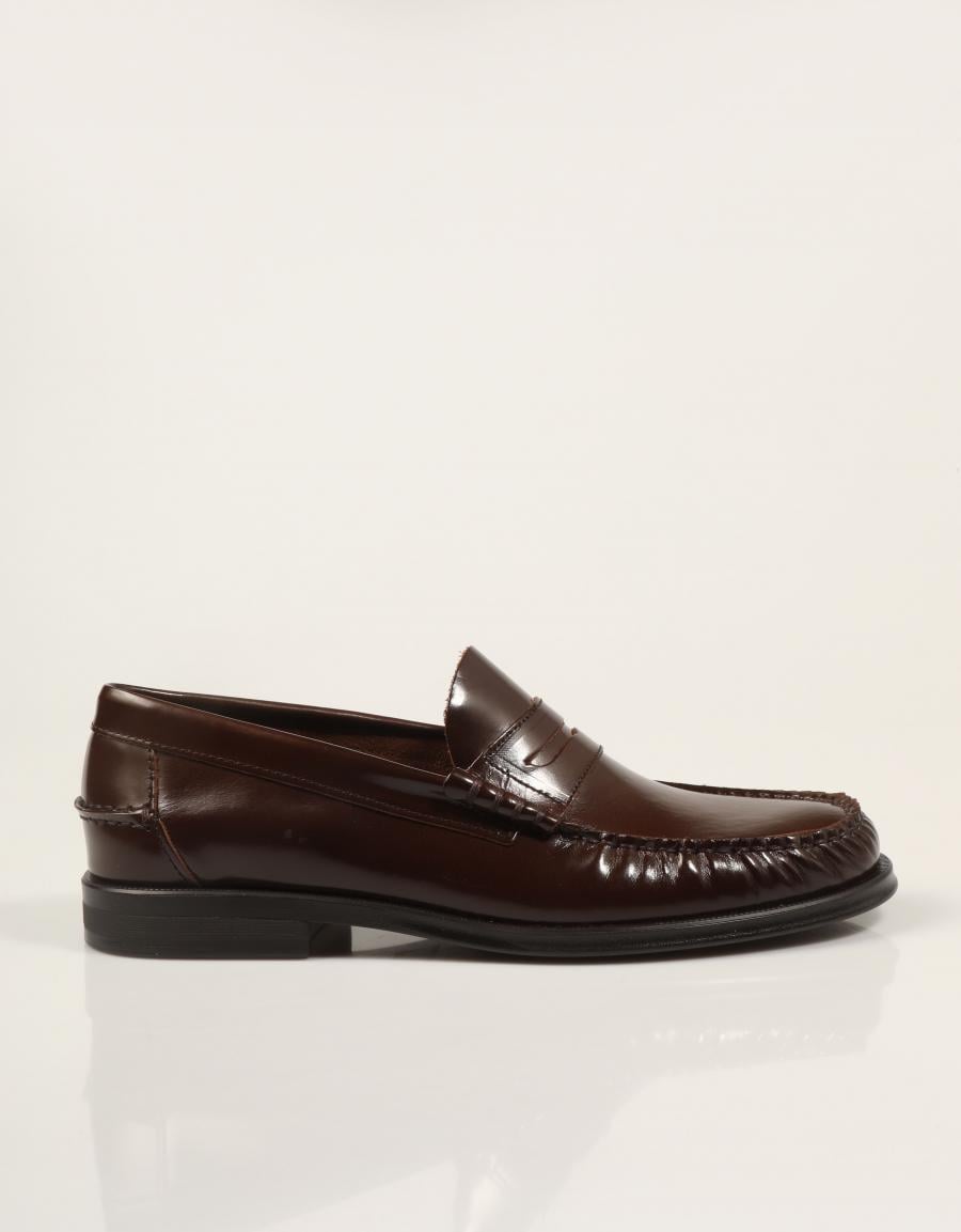 MOCASINES FREELANCE KIOWA ANTIC MARRON en color Marron