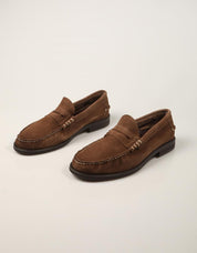 MOCASINES FREELANCE KIOWA SERRAJE VISON en color Beige