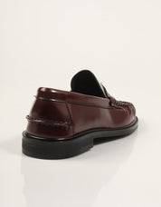 MOCASINES FREELANCE KIOWA ANTIC BURDEOS en color Burdeos