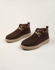 BOTINES NATURAL WORLD ANGLES MARRON 8451 en color Marron