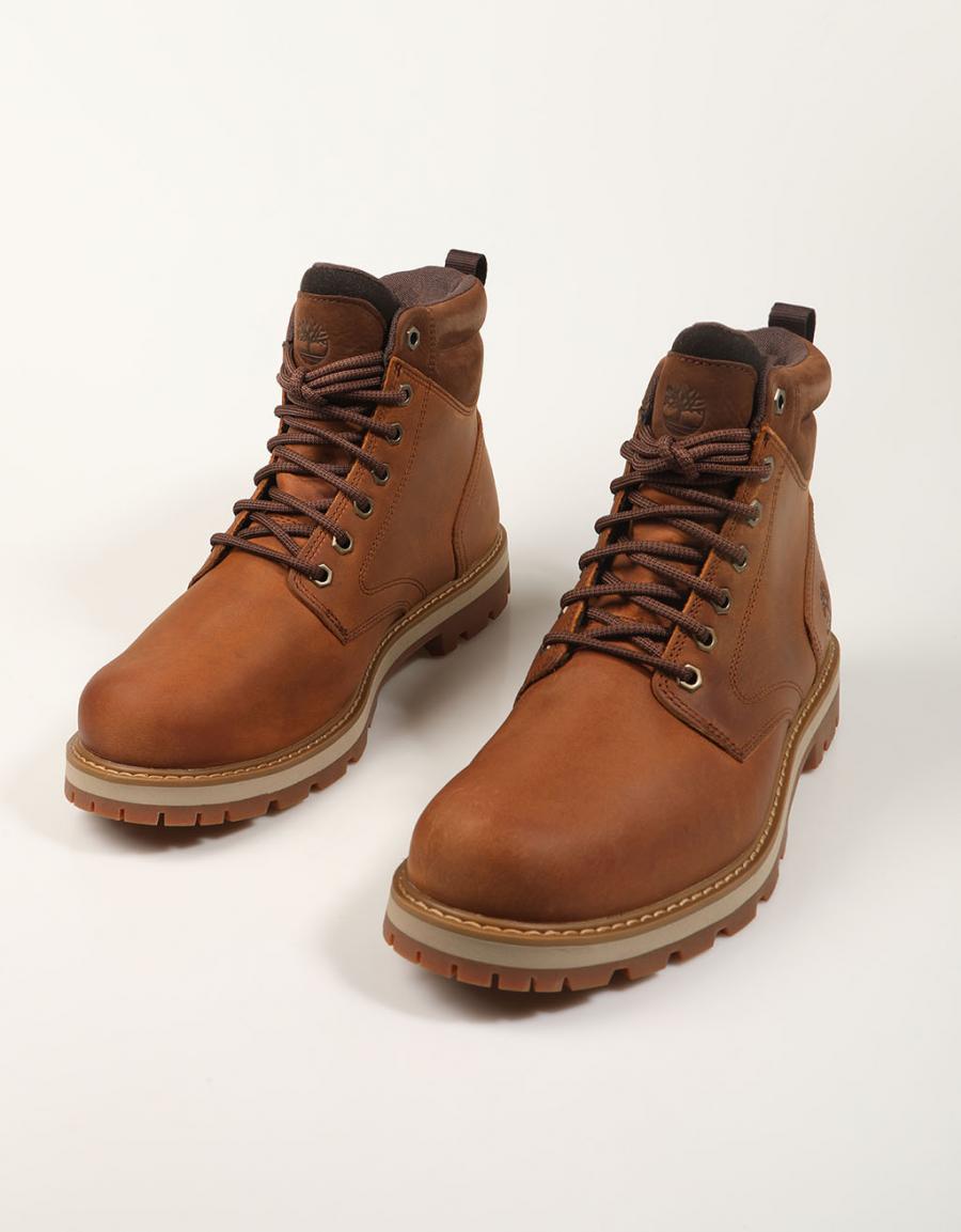 BOTINES TIMBERLAND BRITON ROAD BOOT RUST en color Marron