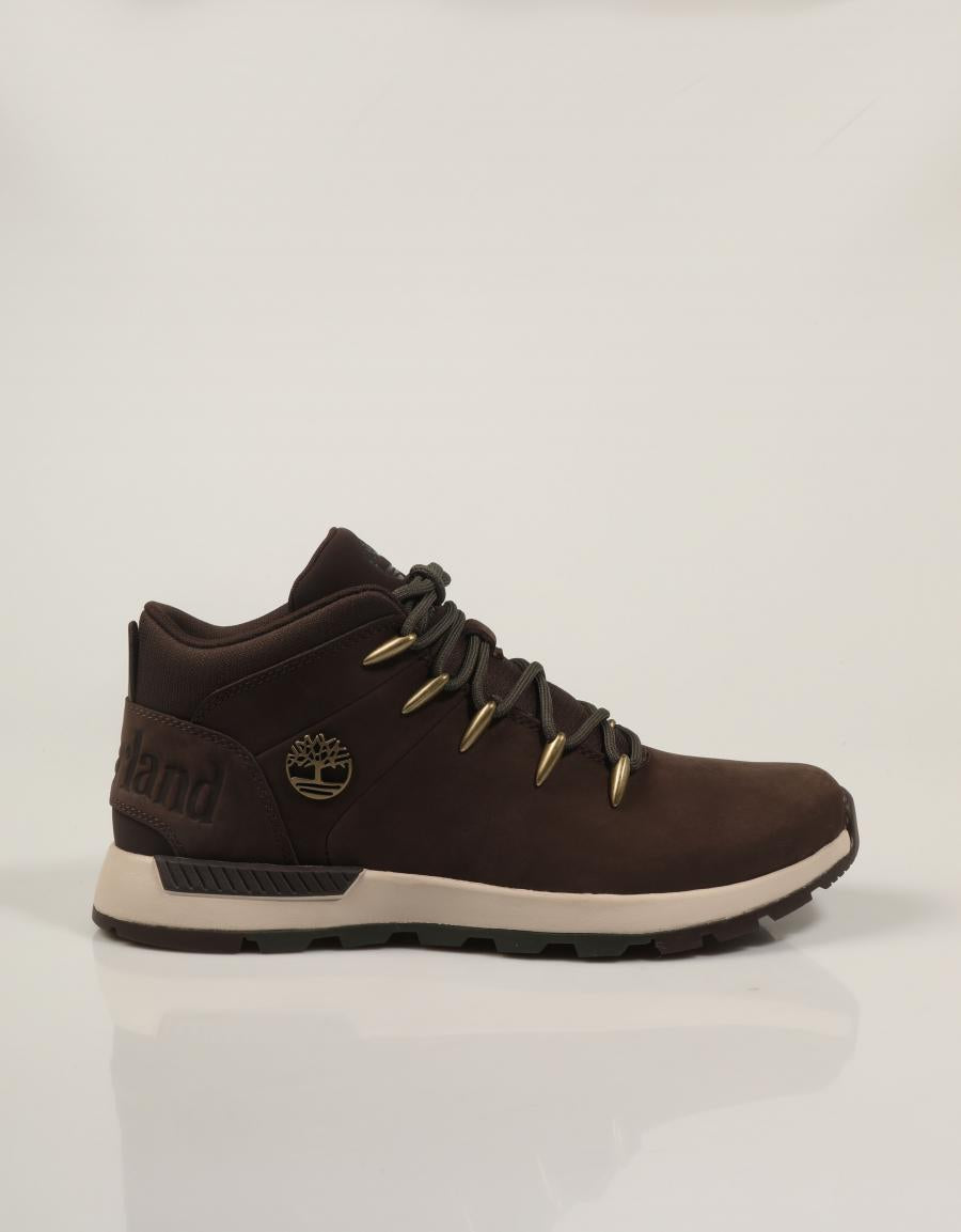 BOTINES TIMBERLAND SPRINT TREKKER DARK BROWN en color Marron