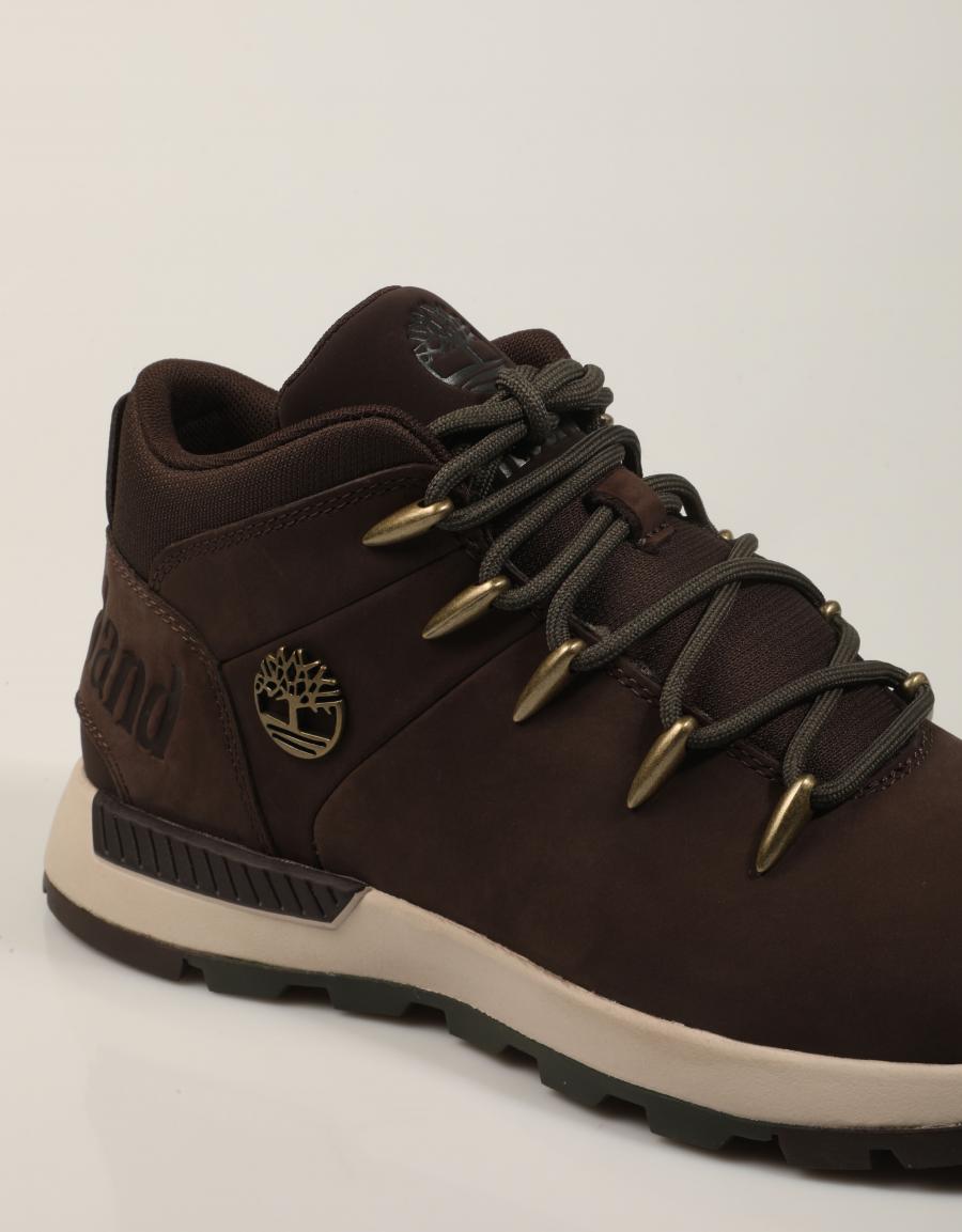 BOTINES TIMBERLAND SPRINT TREKKER DARK BROWN en color Marron
