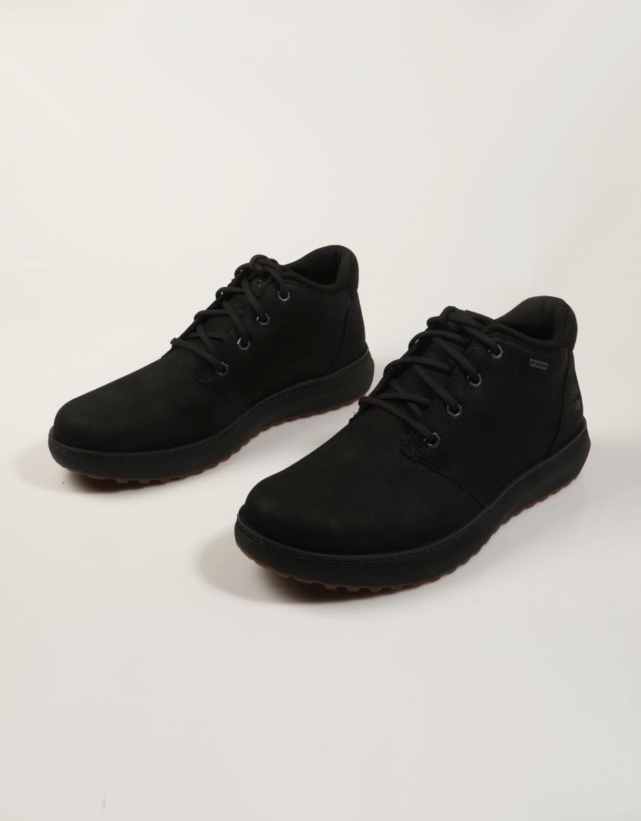 BOTINES TIMBERLAND HUDSON ROAD BLACK en color Negro