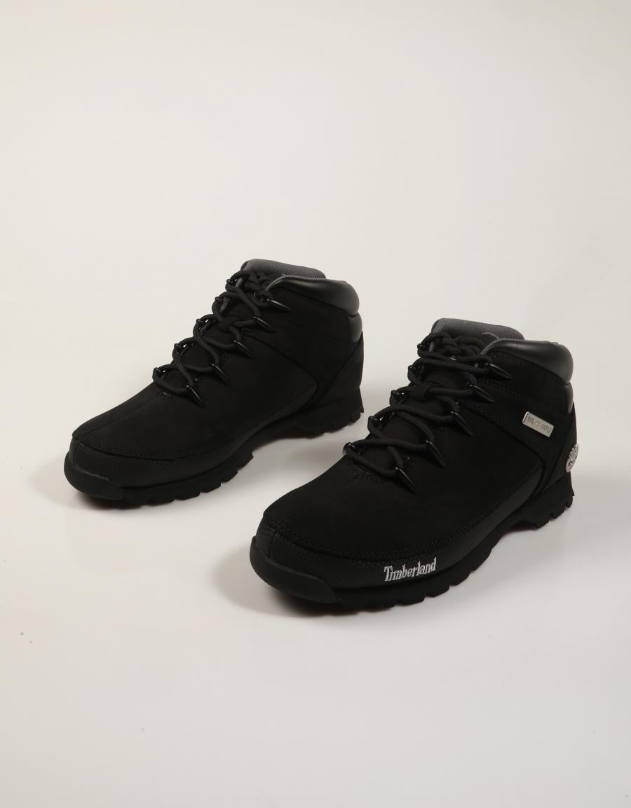 BOTINES TIMBERLAND EURO SPRINT BLACK TB06361R001 en color Negro