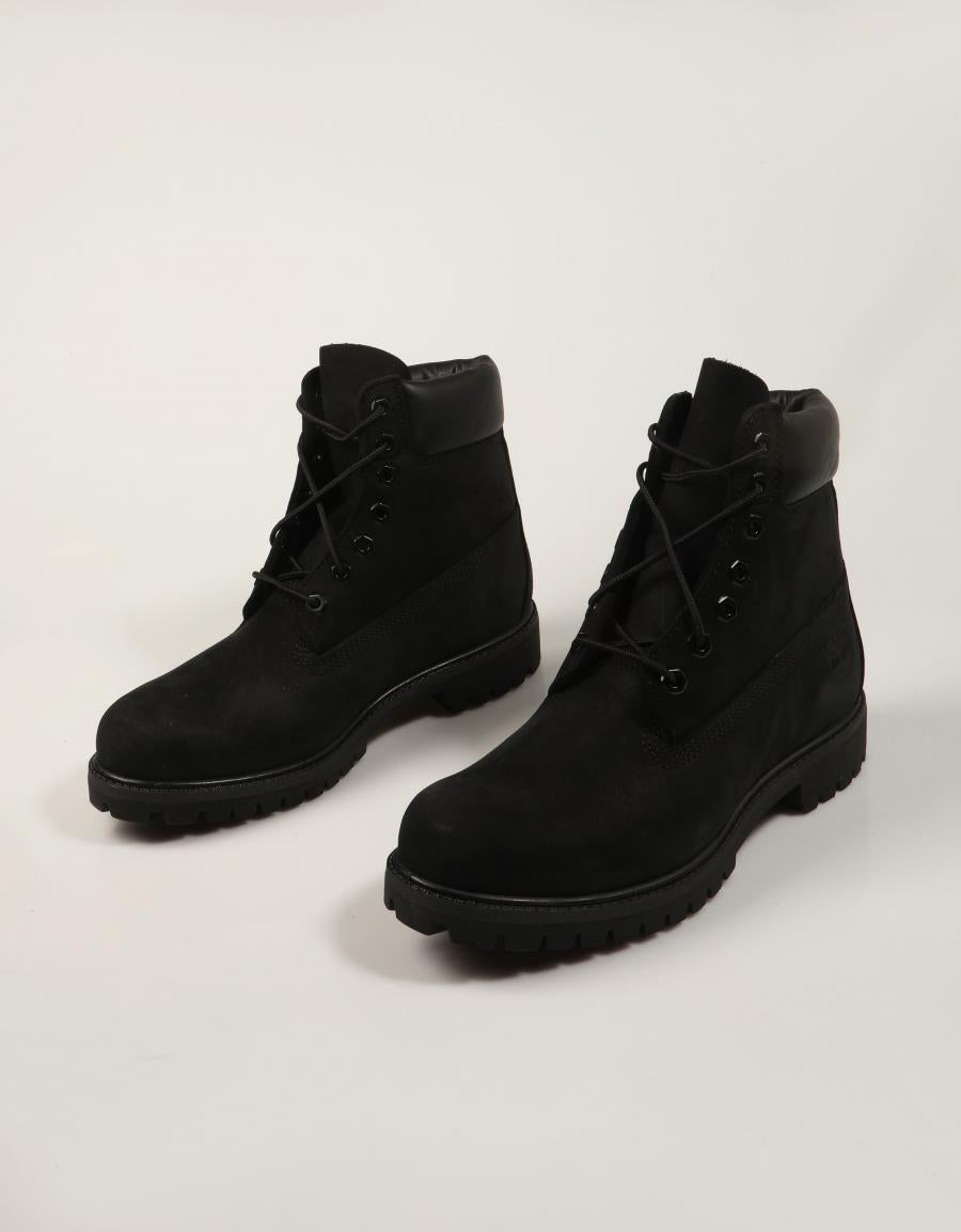BOTINES TIMBERLAND PREMIUM 6 INCH BLACK en color Negro