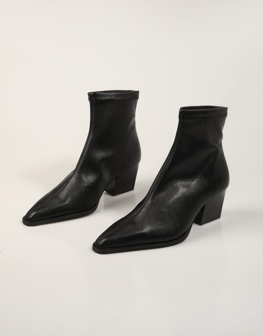 BOTINES MISS ELASTIC 078151-64-05/05 WEST NEGRO en color Negro