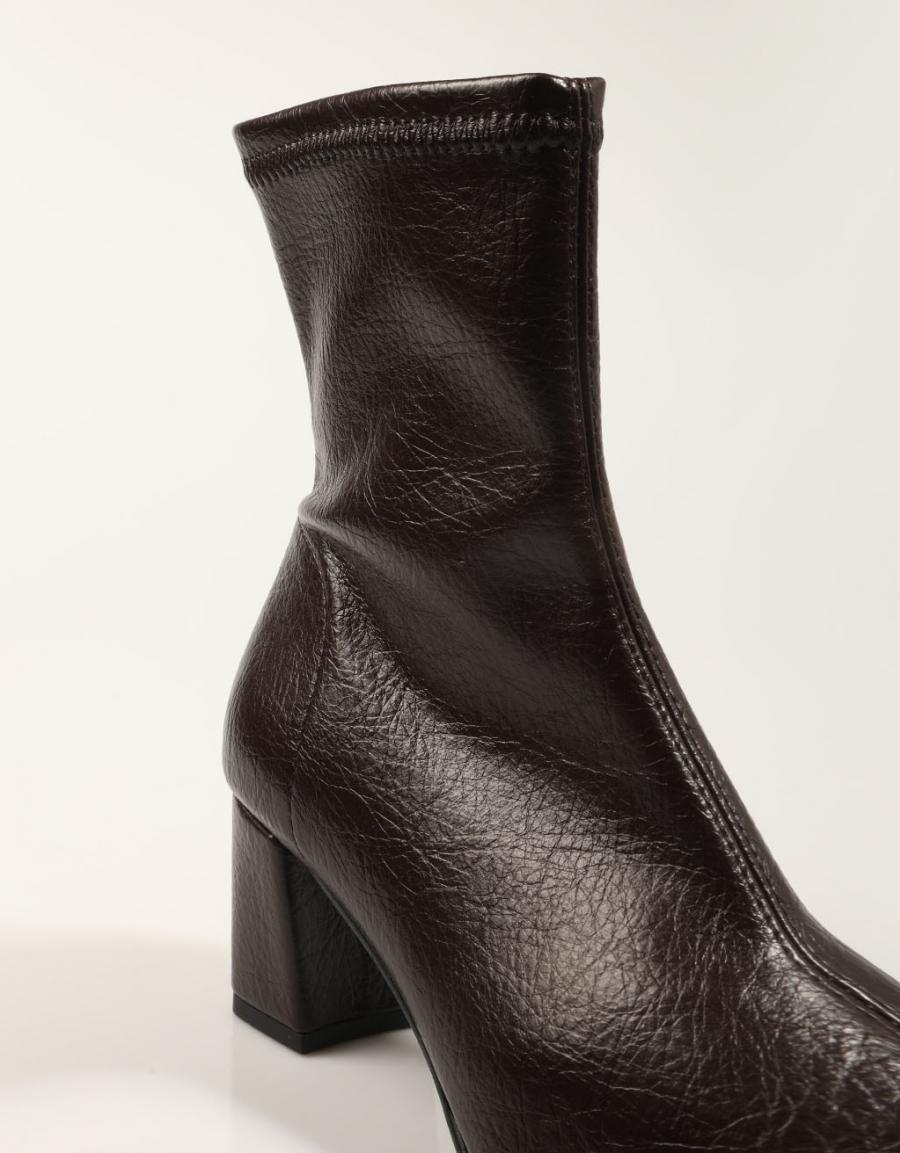 BOTINES MISS ELASTIC 075357-14-44/44 CIERVO STR TESTA en color Marron