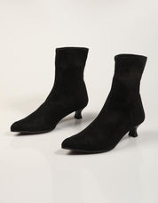 BOTINES MISS ELASTIC 075306-AE-05/05 ANTE STR NEGRO en color Negro