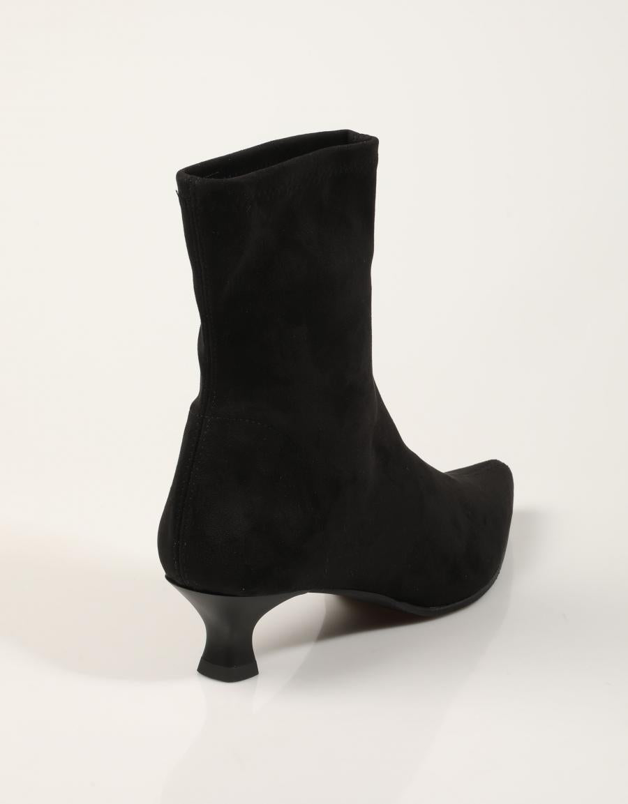 BOTINES MISS ELASTIC 075306-AE-05/05 ANTE STR NEGRO en color Negro