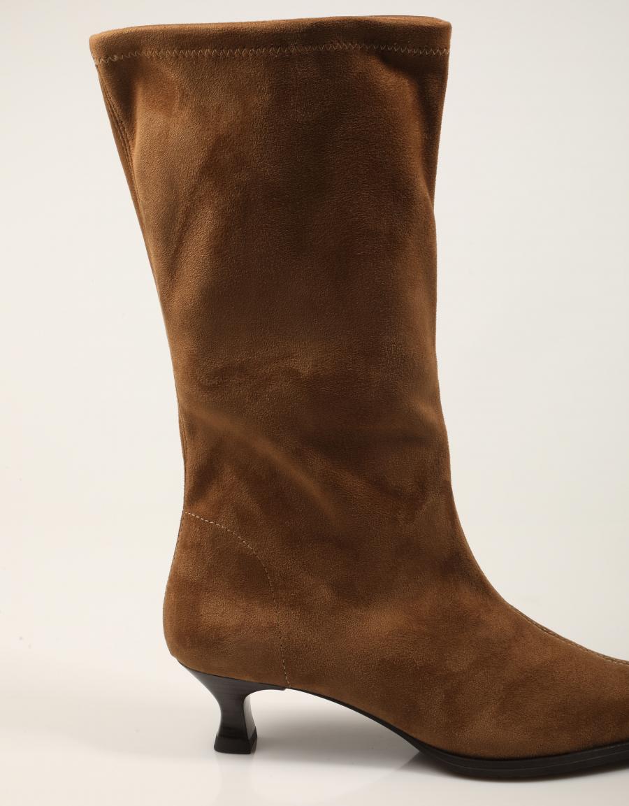 BOTAS MISS ELASTIC BOTA ANTE CUERO 075337-AE-08/08 en color Cuero